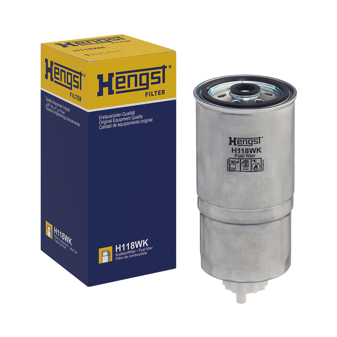 HENGST FILTER Brændstof-filter h118wk Påskruet filter 185mm for BMW ROVER