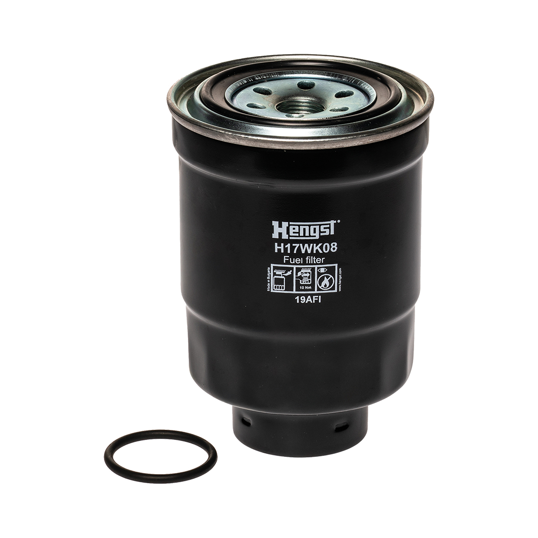 HENGST FILTER Brændstof-filter h17wk08 Påskruet filter 135mm 3/4-16 UNF for PEUGEOT FORD GENERAL MOTORS TOYOTA MAZDA NISSAN RENAULT TRUCKS BMC