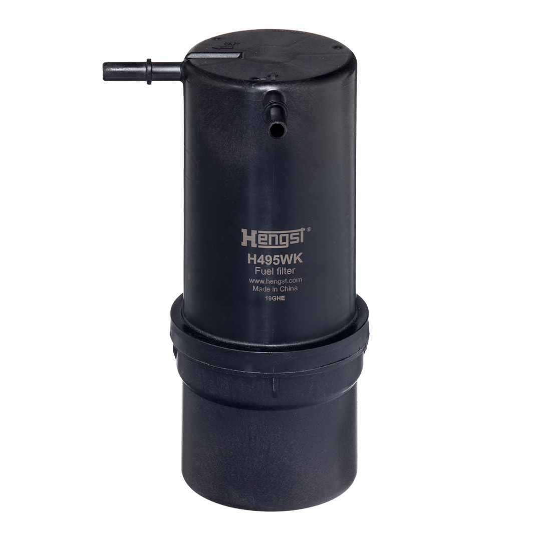 HENGST FILTER Brændstof-filter h495wk uden tilslutning til vandsensor 224mm for VAG