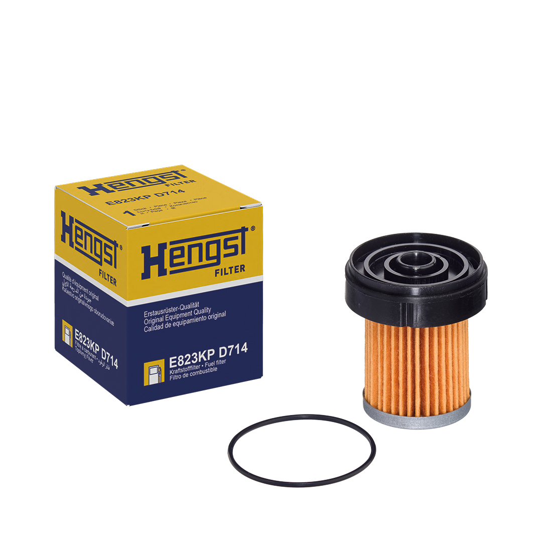 HENGST FILTER Brændstof-filter E823KP D714 Filterindsats 54mm for MAHINDRA