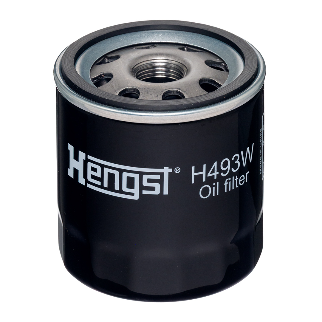 HENGST FILTER Oliefilter H493W Påskruet 79mm 3/4-16 UNF-2B for BMW