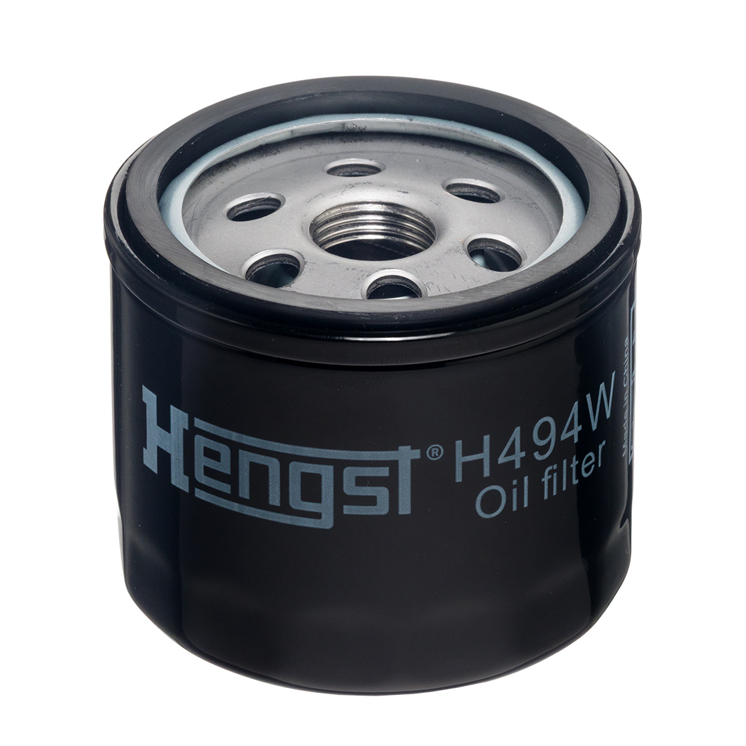 HENGST FILTER Oliefilter H494W Påskruet filter 62mm 3/4-16 UNF-2B for BMW