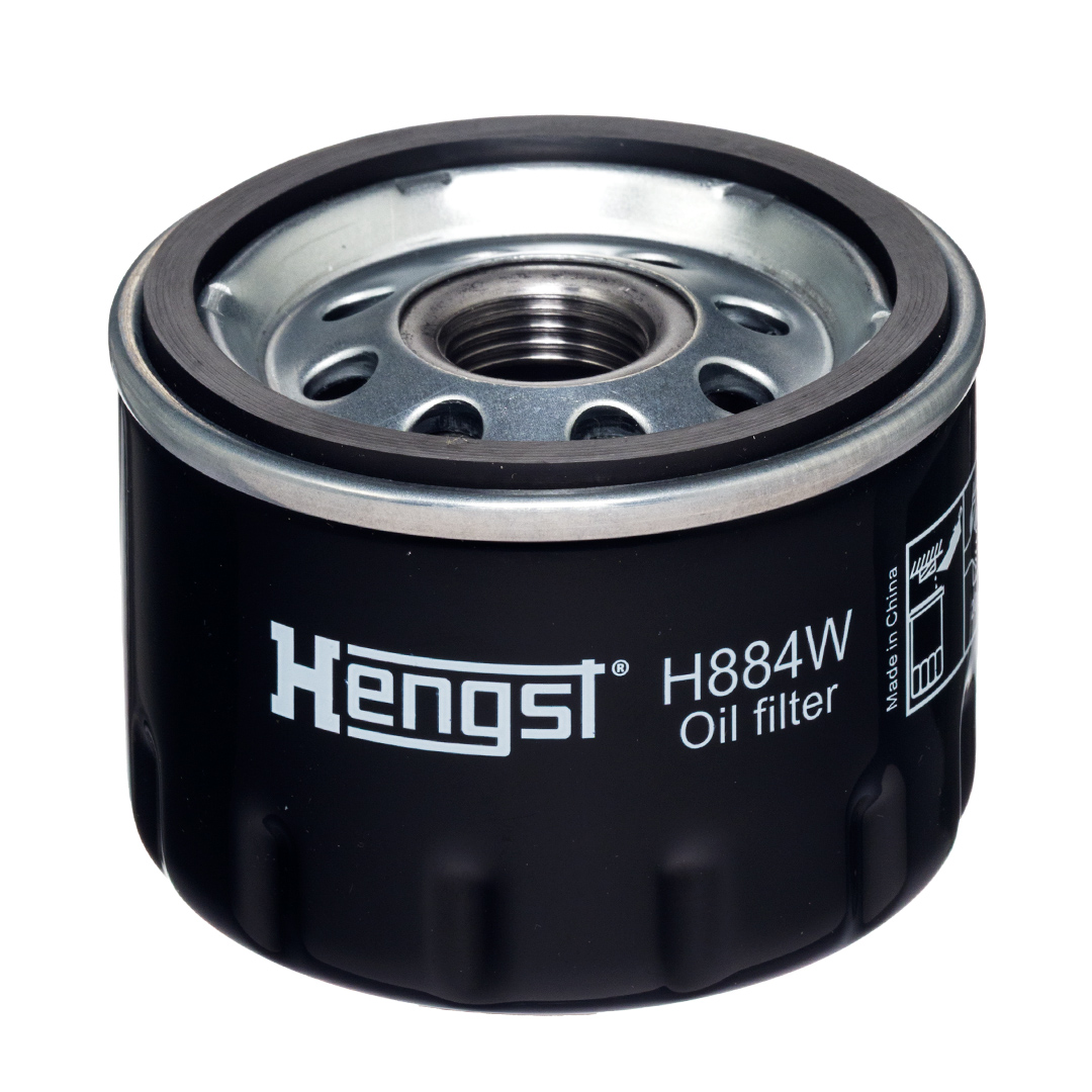 HENGST FILTER Oliefilter H884W Påskruet 55mm for BMW