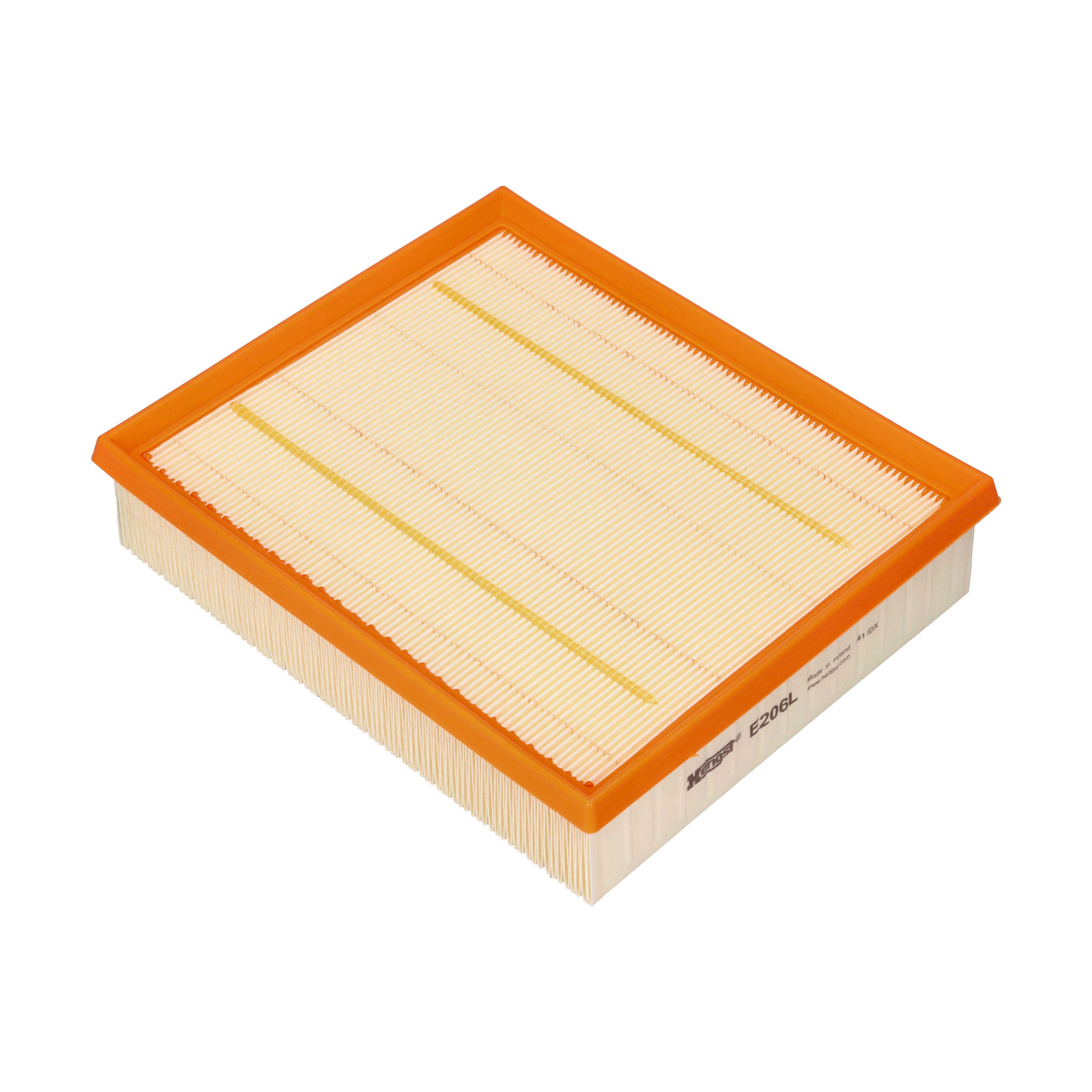 HENGST FILTER Luftfilter e206l Filterindsats 57mm for OPEL FORD GENERAL MOTORS VAG VW (SVW) CITROËN