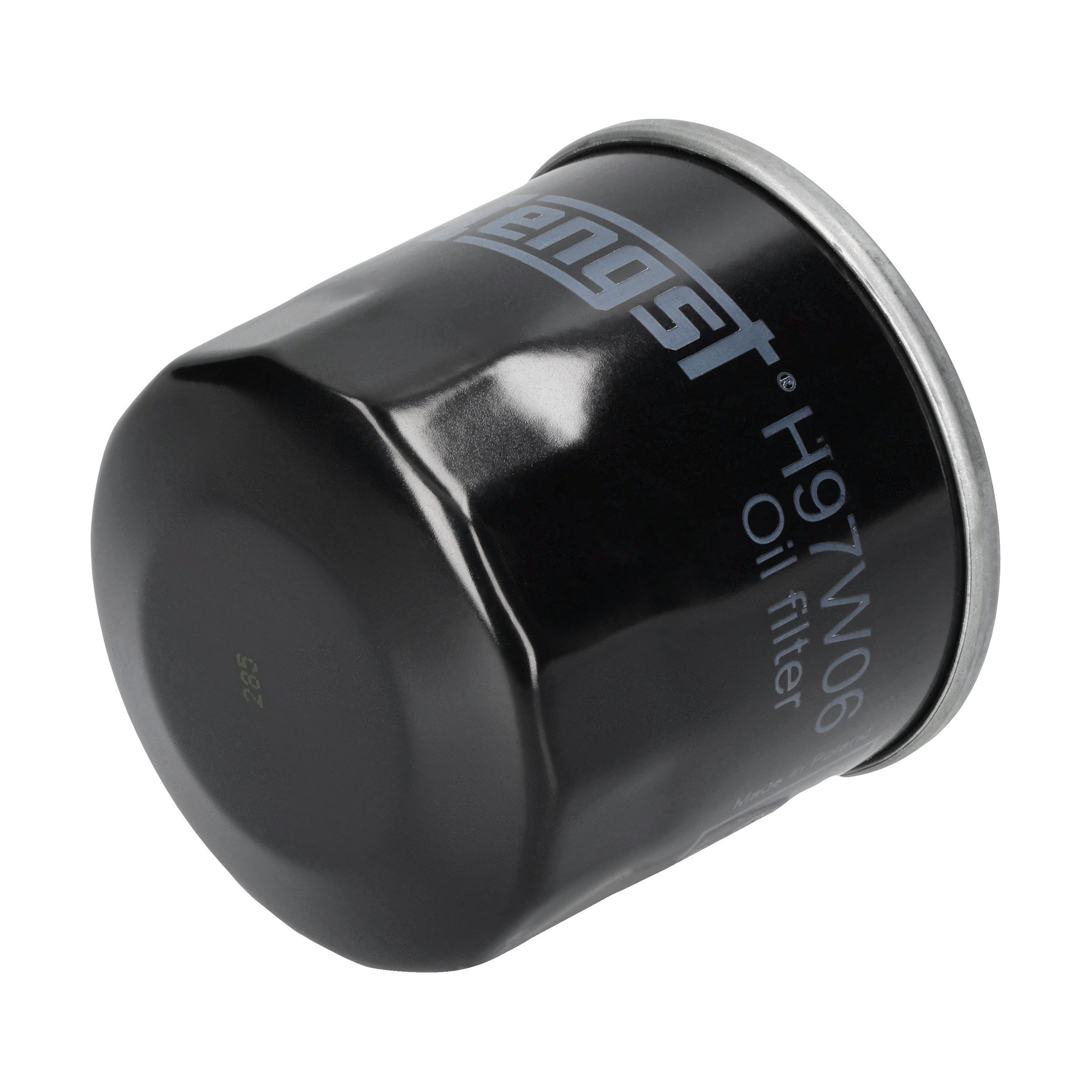 HENGST FILTER Oliefilter h97w06 Påskruet 65mm M20x1.5 for SAAB SUBARU MAZDA KIA FORD HONDA MITSUBISHI NISSAN DACIA RENAULT SUZUKI TOYOTA NISSAN (DFAC
