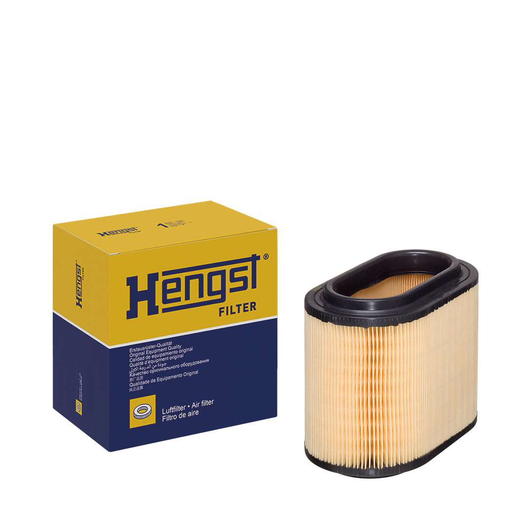 HENGST FILTER Luftfilter e1282l Filterindsats 190mm for HYUNDAI