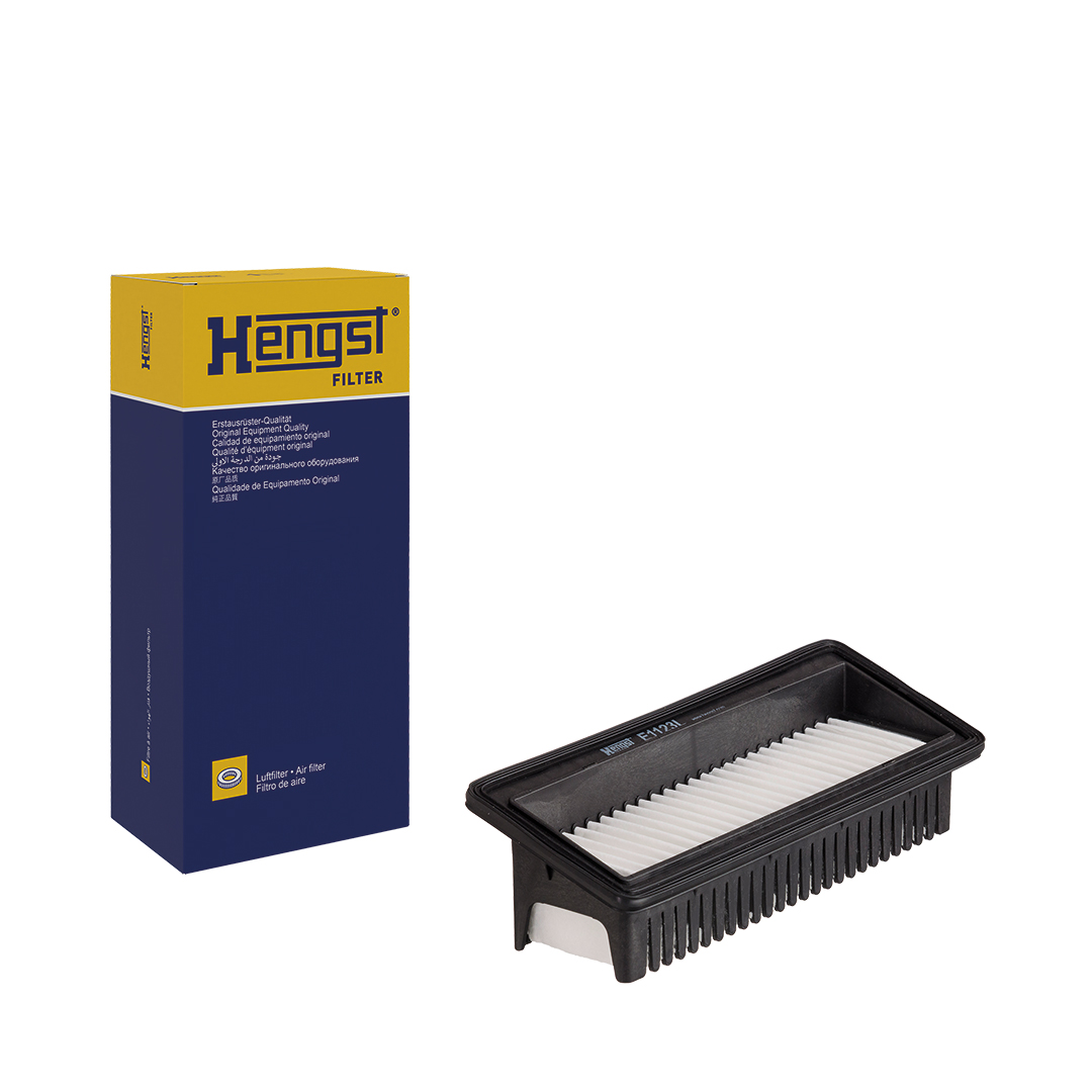 HENGST FILTER Luftfilter e1123l Filterindsats 78mm for HYUNDAI