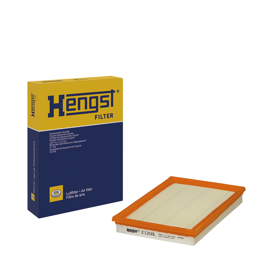 HENGST FILTER Luftfilter e1208l Filterindsats 36mm for VAG
