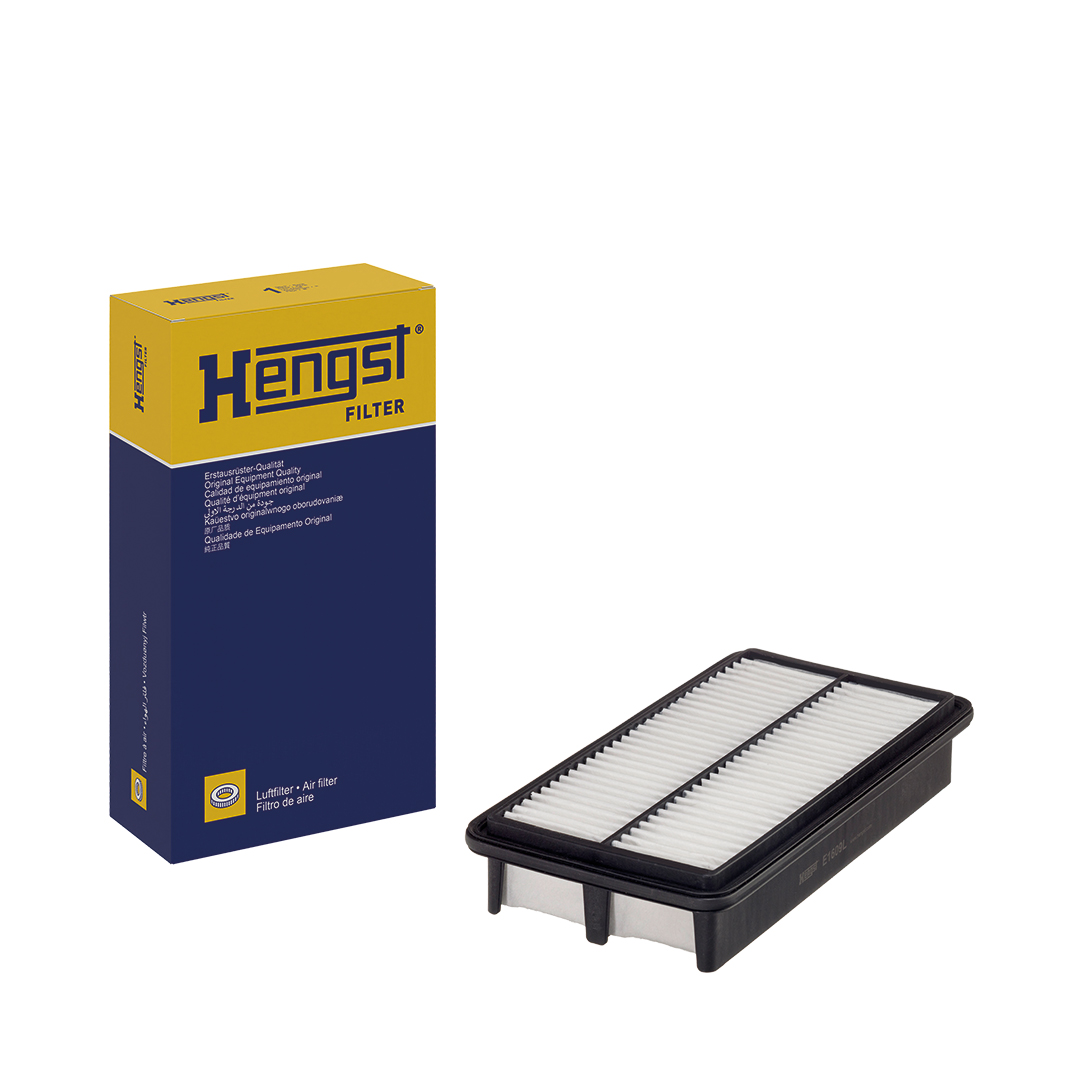 HENGST FILTER Luftfilter e1609l Filterindsats 55mm for KIA