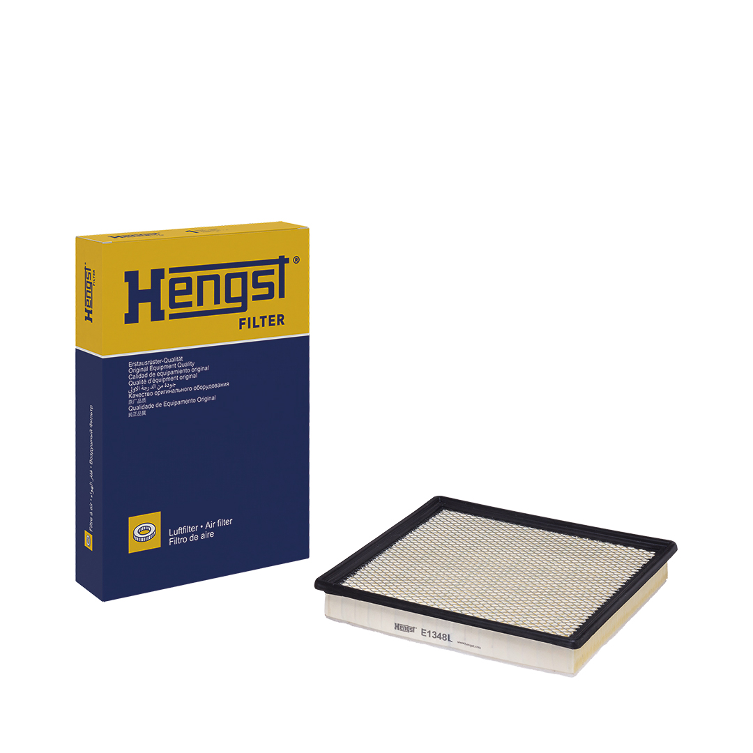 HENGST FILTER Luftfilter e1348l Filterindsats 45mm for OPEL GENERAL MOTORS