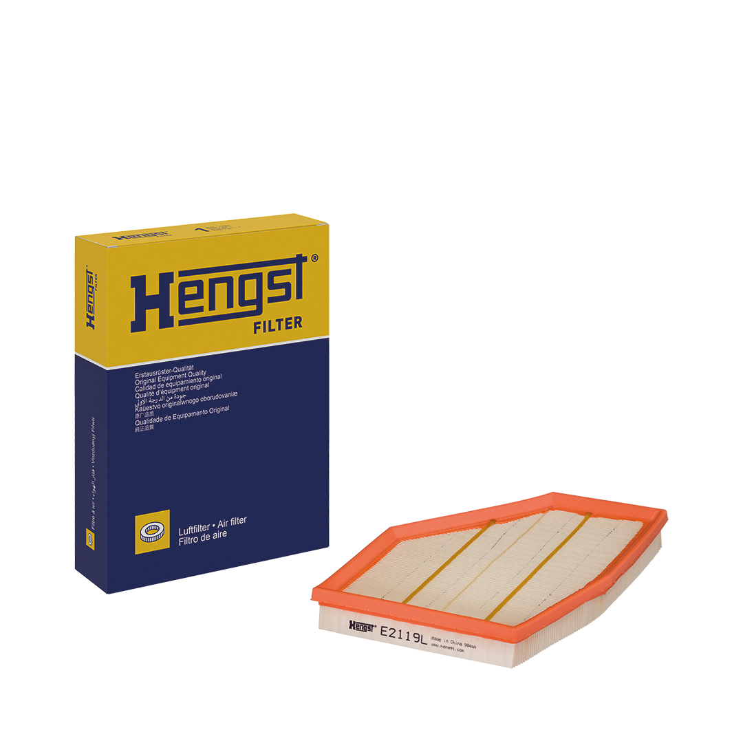 HENGST FILTER Luftfilter e2119l Filterindsats 37mm for BMW