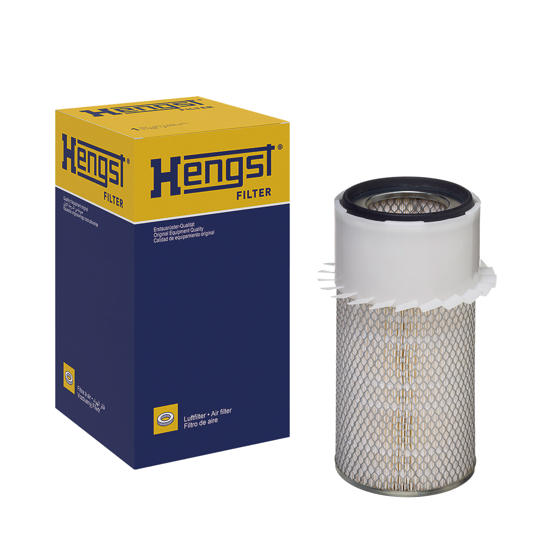 HENGST FILTER Luftfilter e568l Filterindsats 314mm for FORD ONAN LISTER RENAULT TRUCKS FIAT GENERAL MOTORS VOLVO DAF IVECO ISUZU TOYOTA CBT MITSUBISH