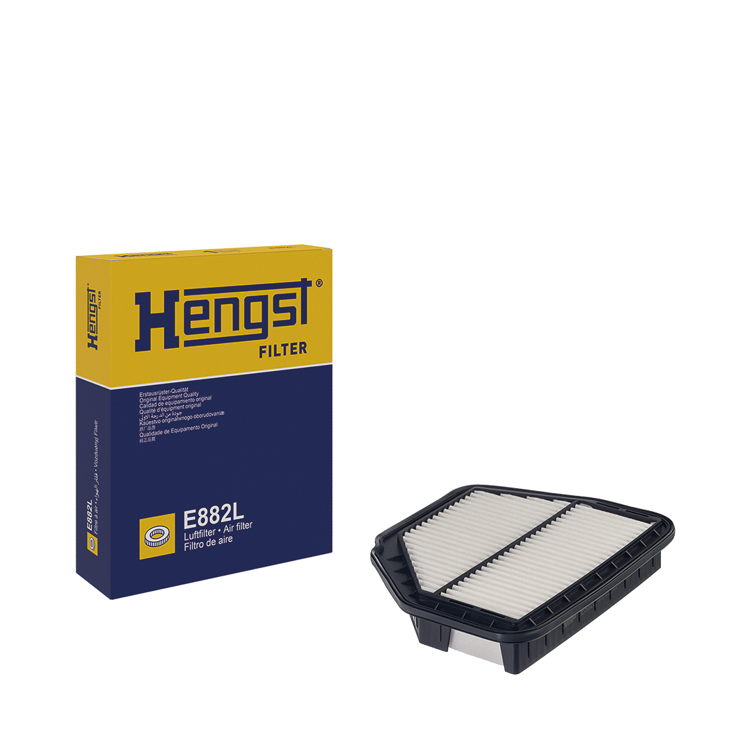 HENGST FILTER Luftfilter e882l Filterindsats 50mm for OPEL GENERAL MOTORS