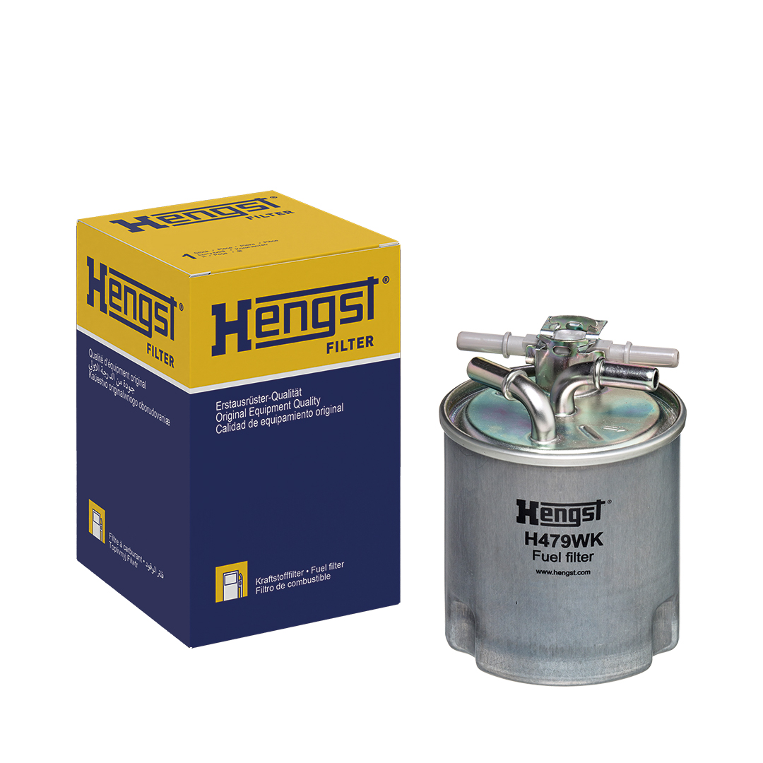 HENGST FILTER Brændstof-filter h479wk Ledningsfilter 124mm for NISSAN RENAULT