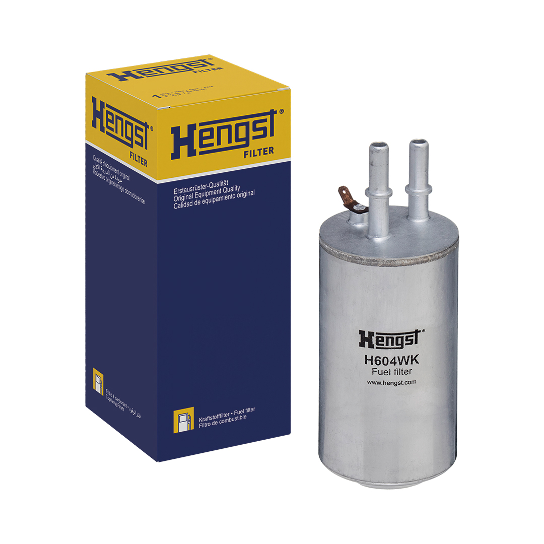 HENGST FILTER Brændstof-filter h604wk Ledningsfilter 142mm for FORD