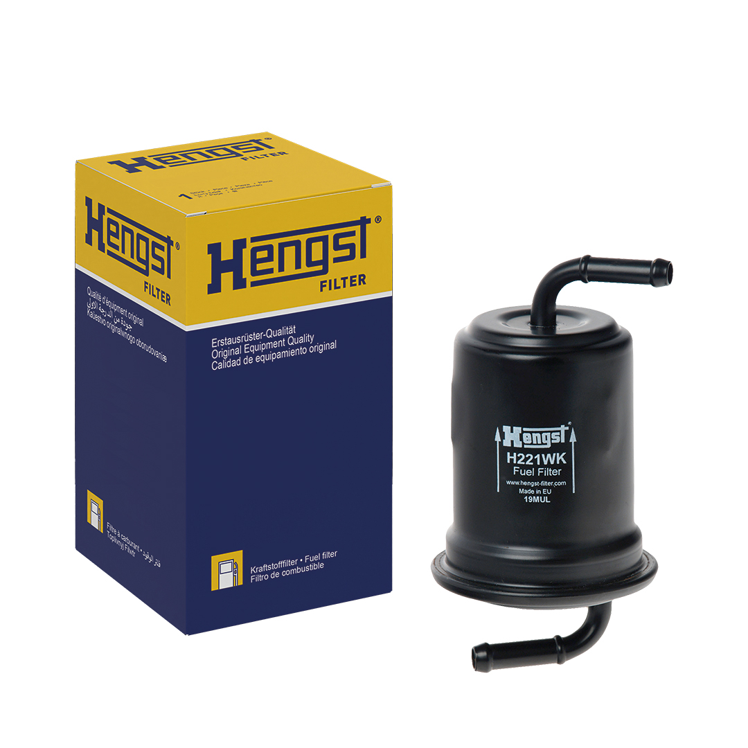 HENGST FILTER Brændstof-filter h221wk Ledningsfilter 132mm for MAZDA