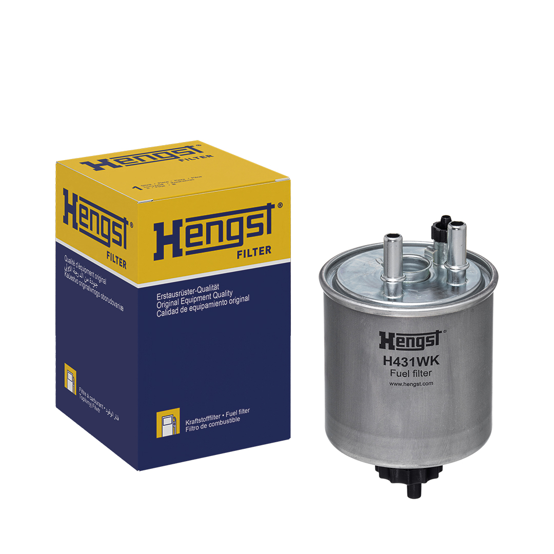 HENGST FILTER Brændstof-filter h431wk Ledningsfilter 158mm for RENAULT
