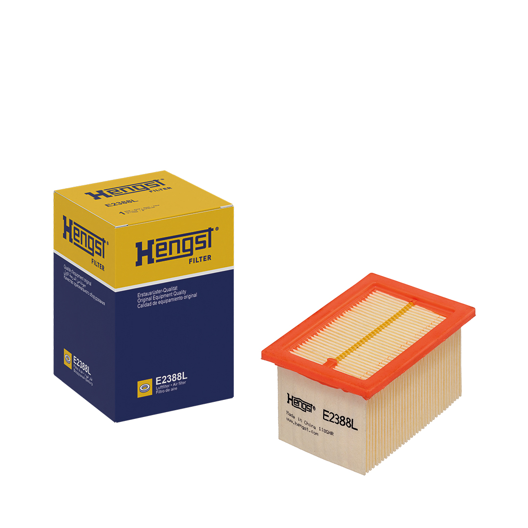 HENGST FILTER Luftfilter e2388l Filterindsats 57mm for BMW