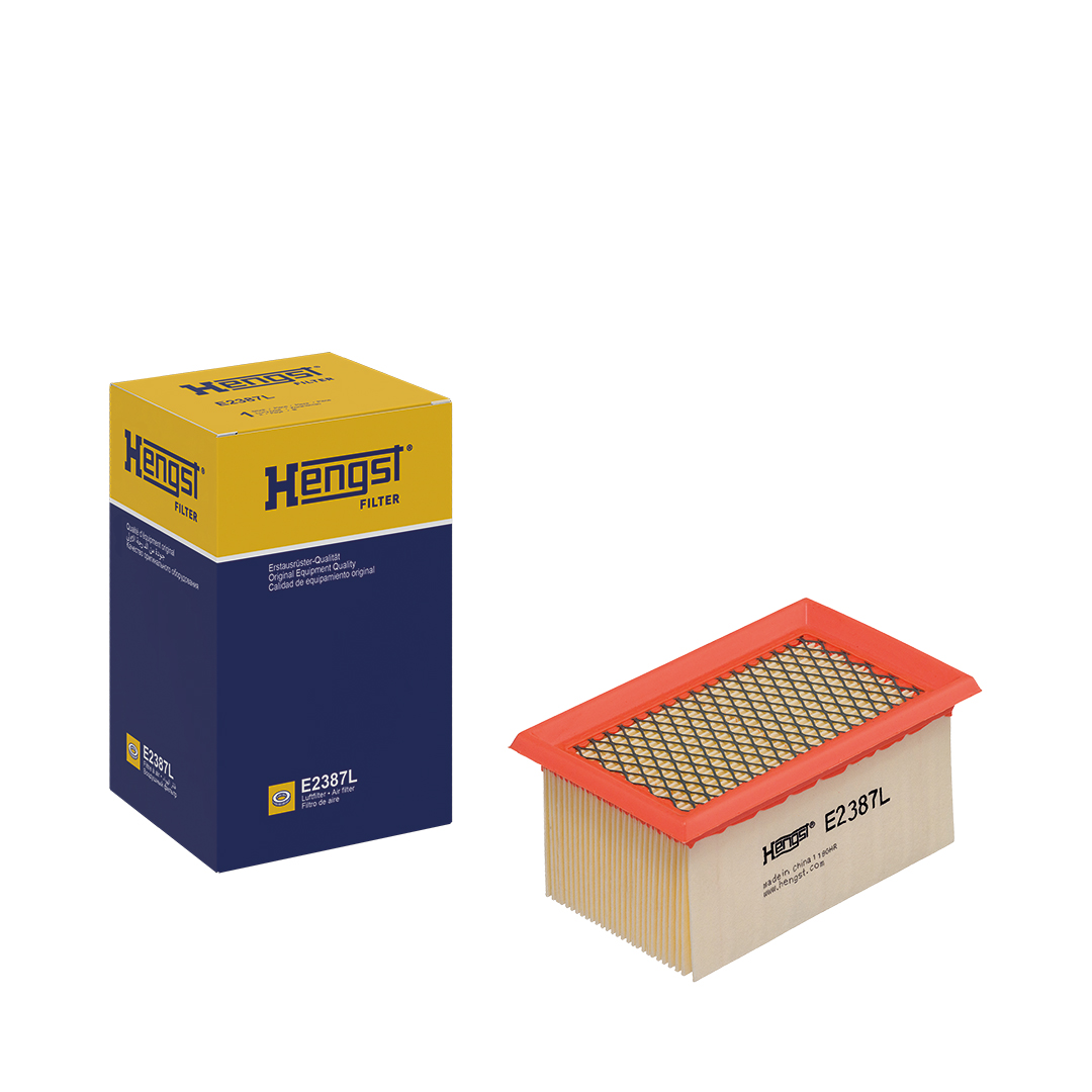 HENGST FILTER Luftfilter e2387l Filterindsats 67mm for BMW