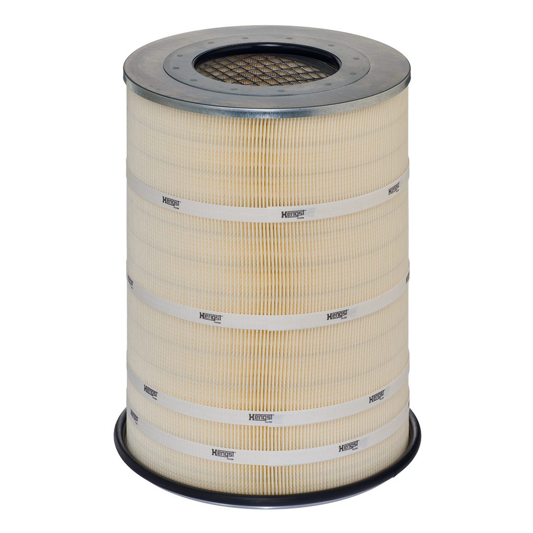 HENGST FILTER Luftfilter e496l01 Filterindsats 411mm for VOLVO