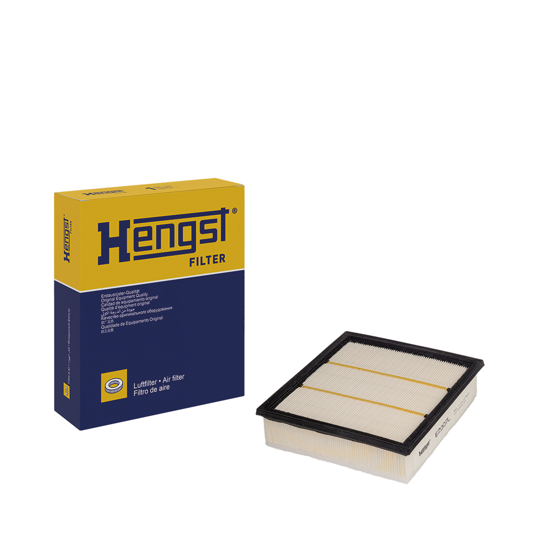 HENGST FILTER Luftfilter e2007l Filterindsats 65mm for GENERAL MOTORS ISUZU