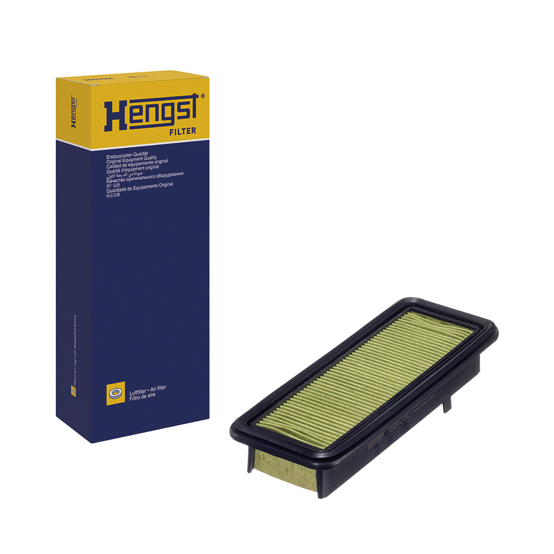 HENGST FILTER Luftfilter e2028l Filterindsats 55mm for NISSAN