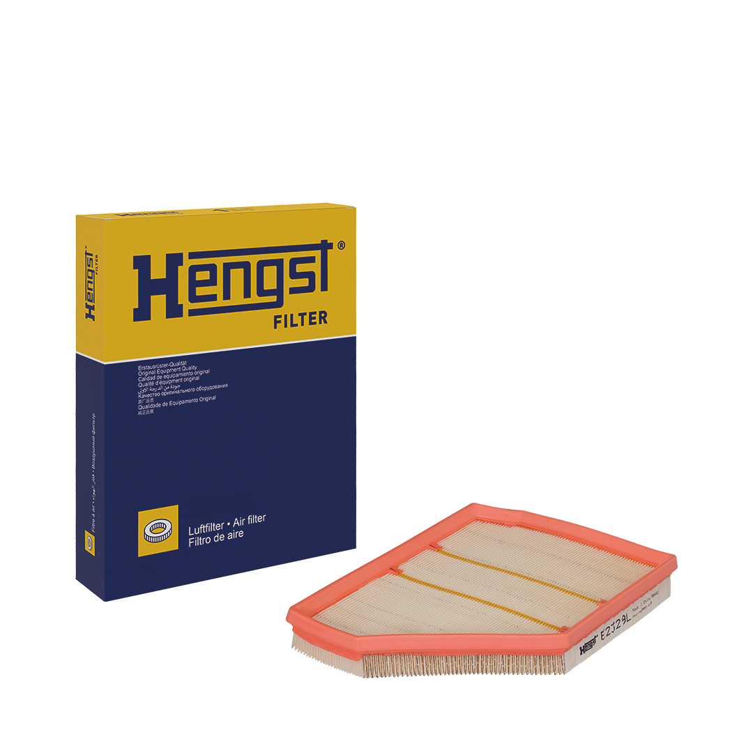 HENGST FILTER Luftfilter e2329l Filterindsats 38mm for BMW