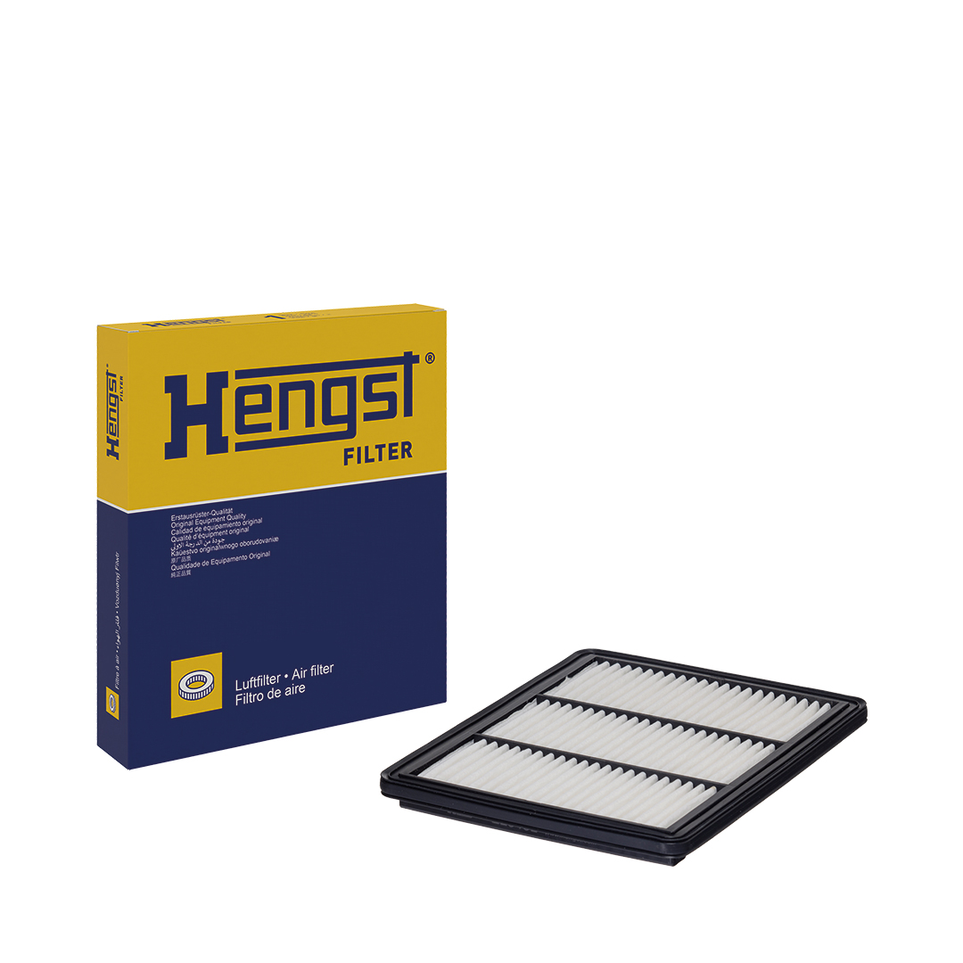 HENGST FILTER Luftfilter E2343L Filterindsats 22mm for KIA