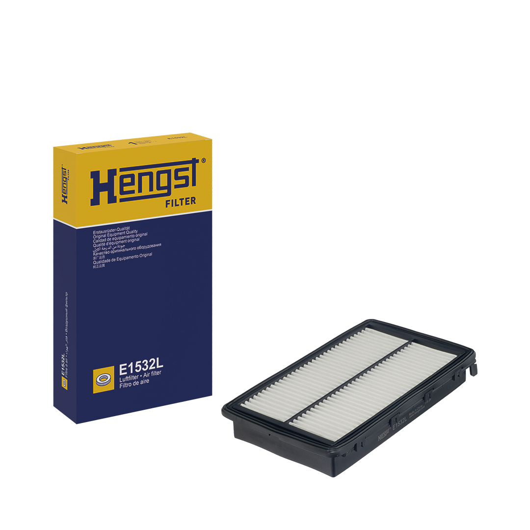 HENGST FILTER Luftfilter e1532l Filterindsats 44mm for KIA HYUNDAI AMC