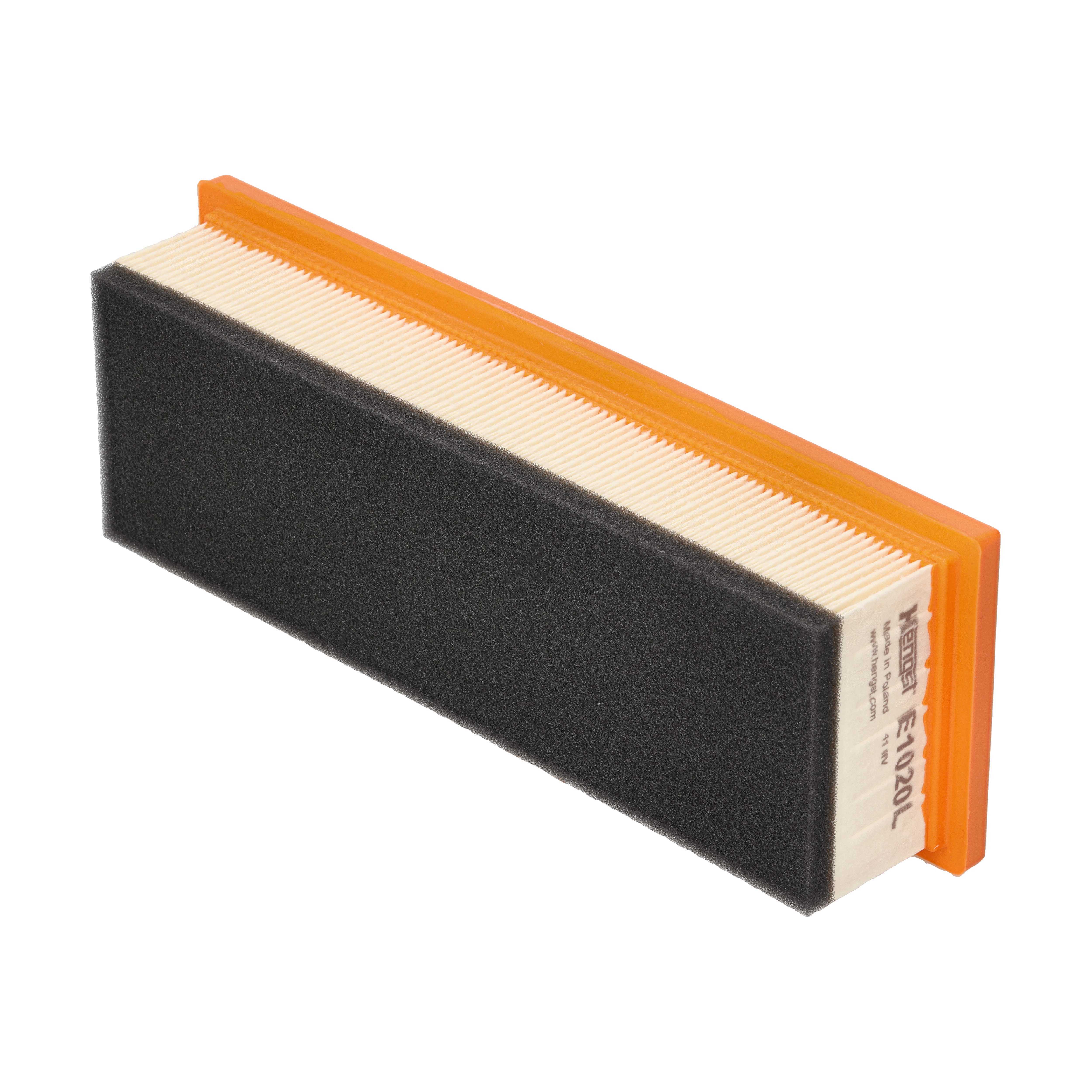HENGST FILTER Luftfilter e1020l Filterindsats 60mm for FORD FIAT