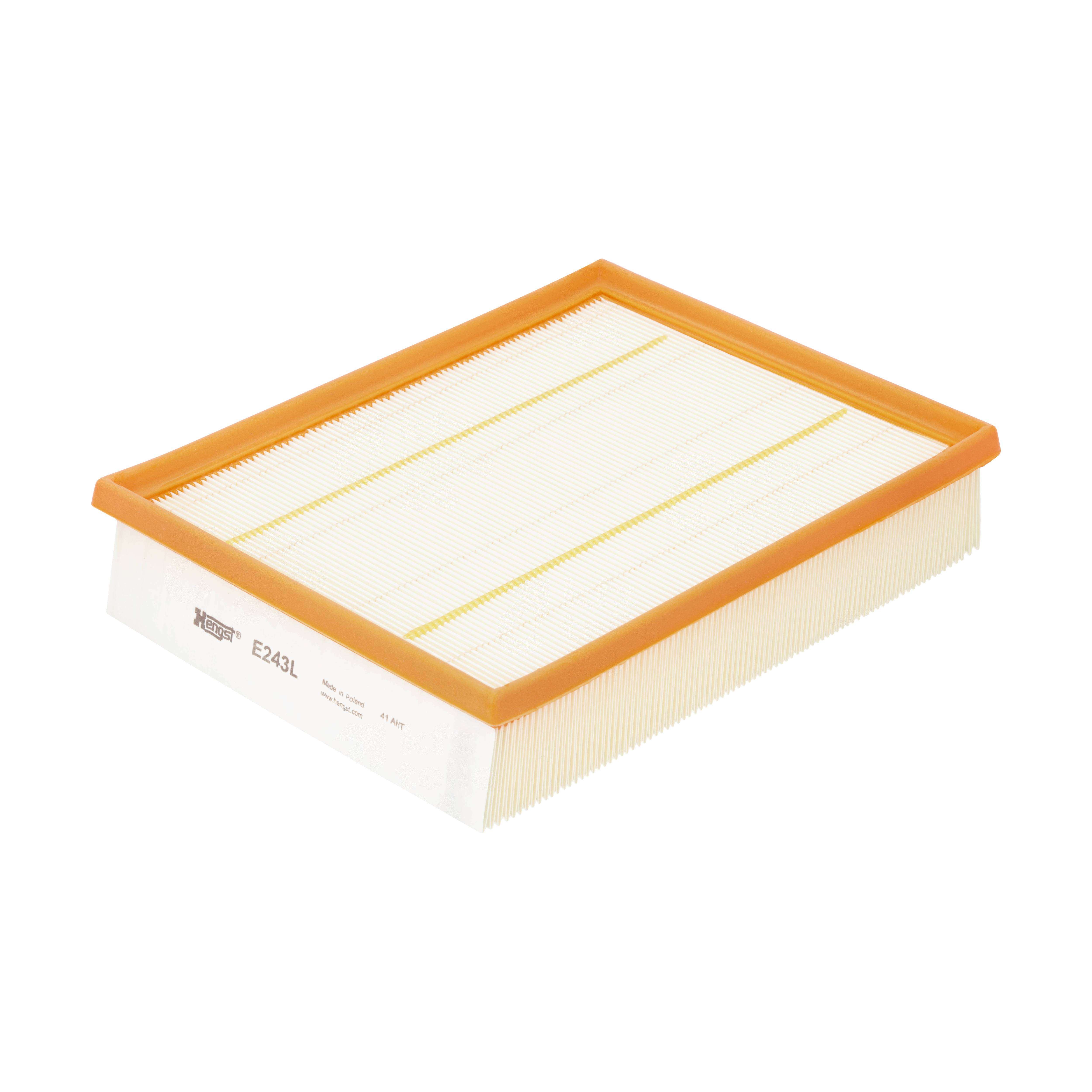 HENGST FILTER Luftfilter e243l Filterindsats 72mm for VAG