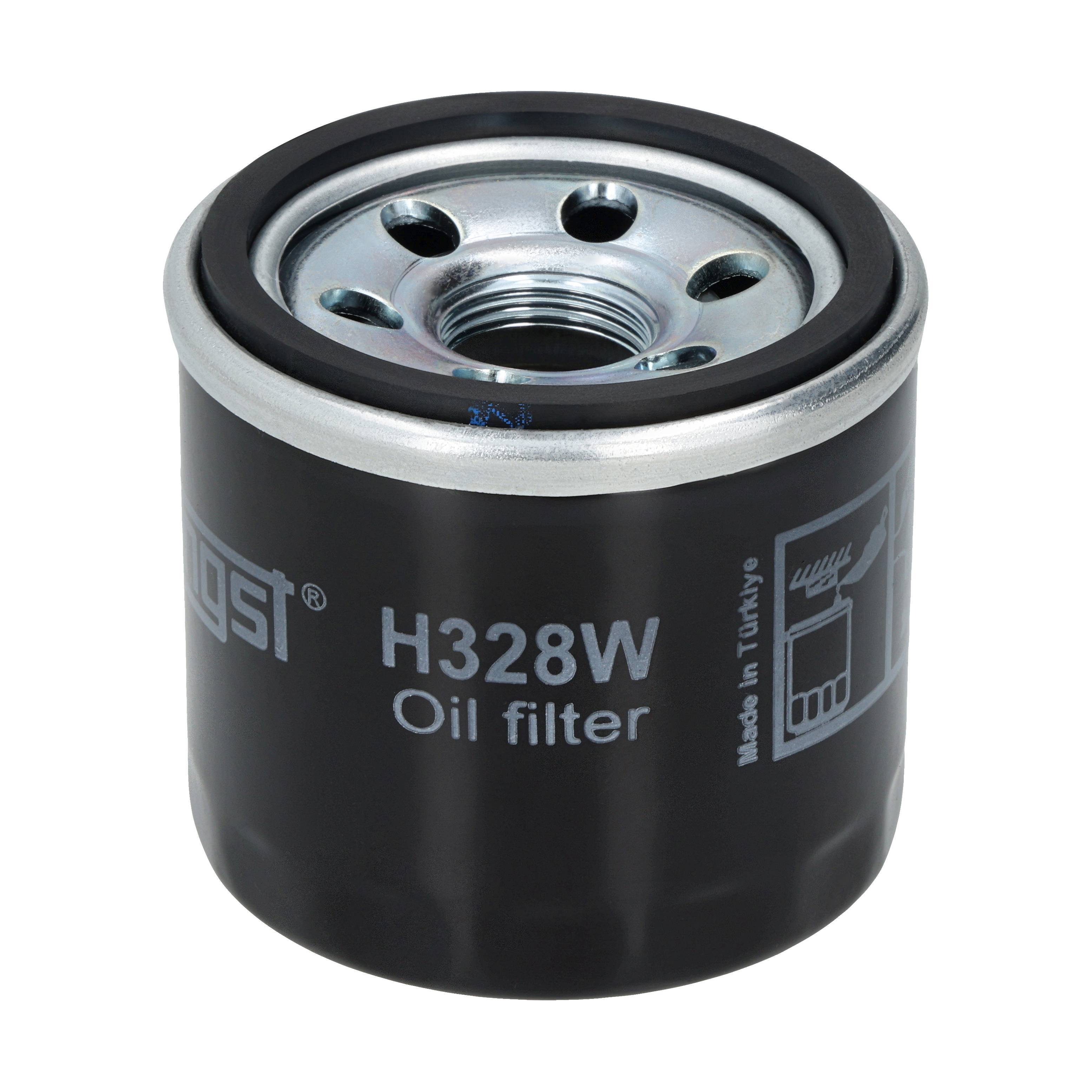 HENGST FILTER Oliefilter h328w Påskruet 65mm M20x1.5 for MAZDA MITSUBISHI DACIA MAZDA (CHANGAN)