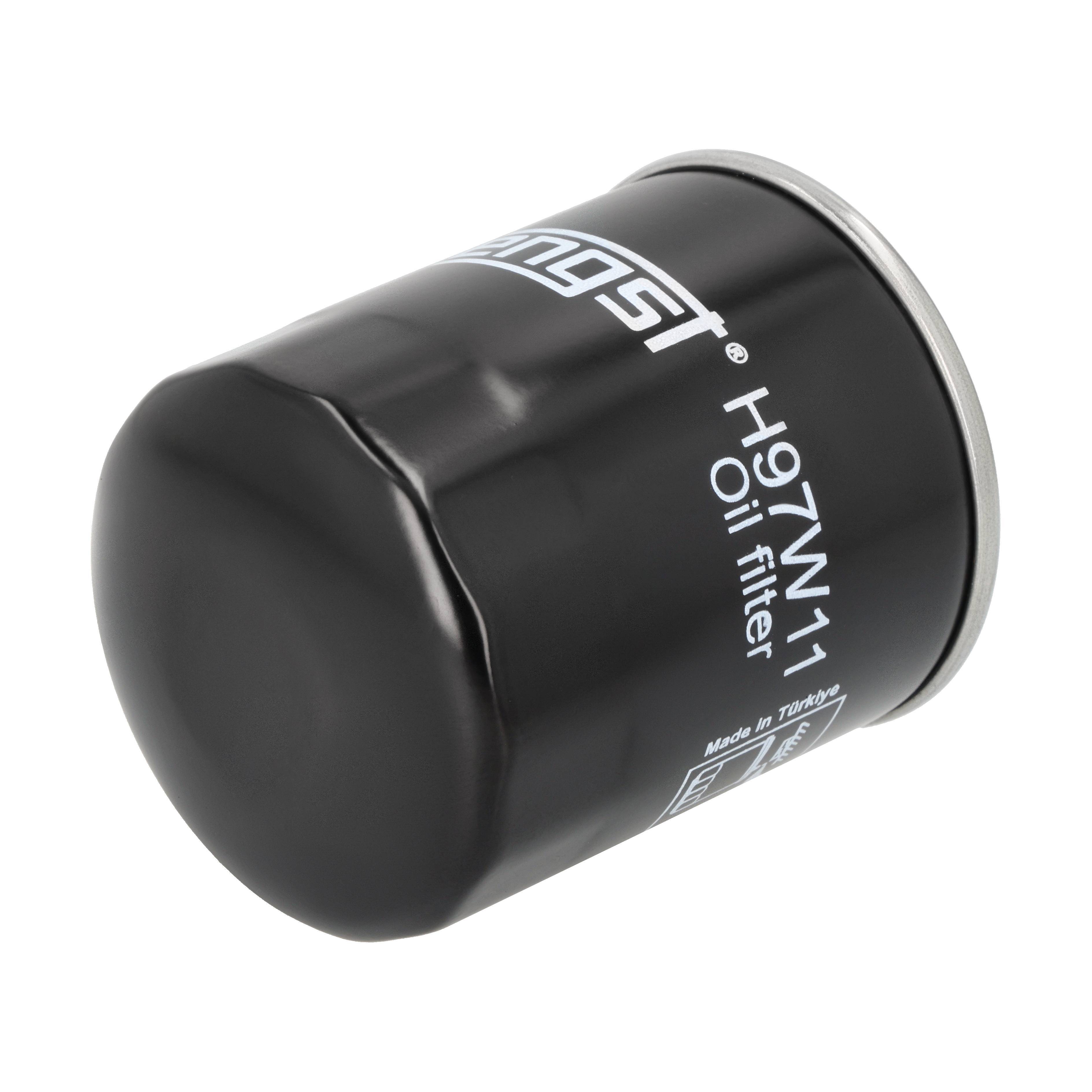 HENGST FILTER Oliefilter h97w11 Påskruet 85mm M20x1.5 for SMART MERCEDES-BENZ MITSUBISHI