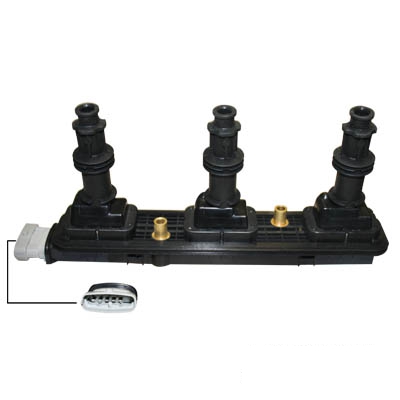 ASTEMO Tændspole 2503856 for OPEL