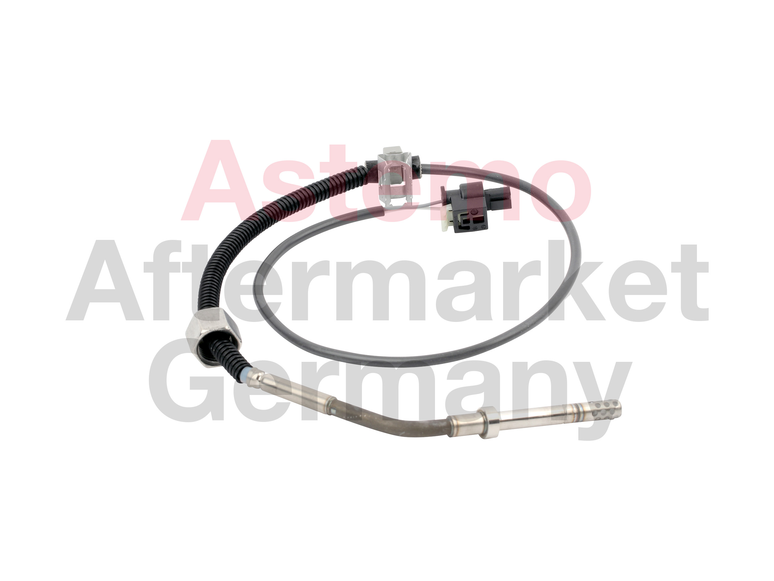 ASTEMO Sensor, udstødningsgastemperatur 2507080 foran partikelfilter for MERCEDES-BENZ