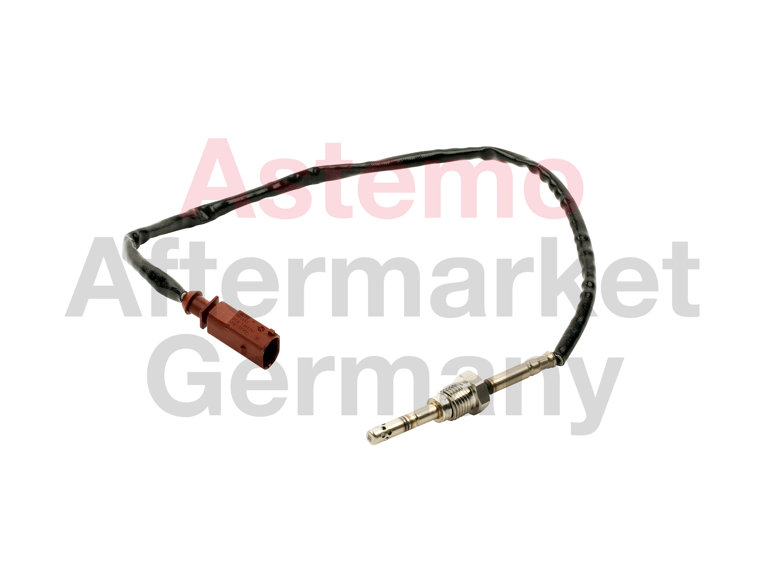 ASTEMO Sensor, udstødningsgastemperatur 2507081 foran partikelfilter for AUDI