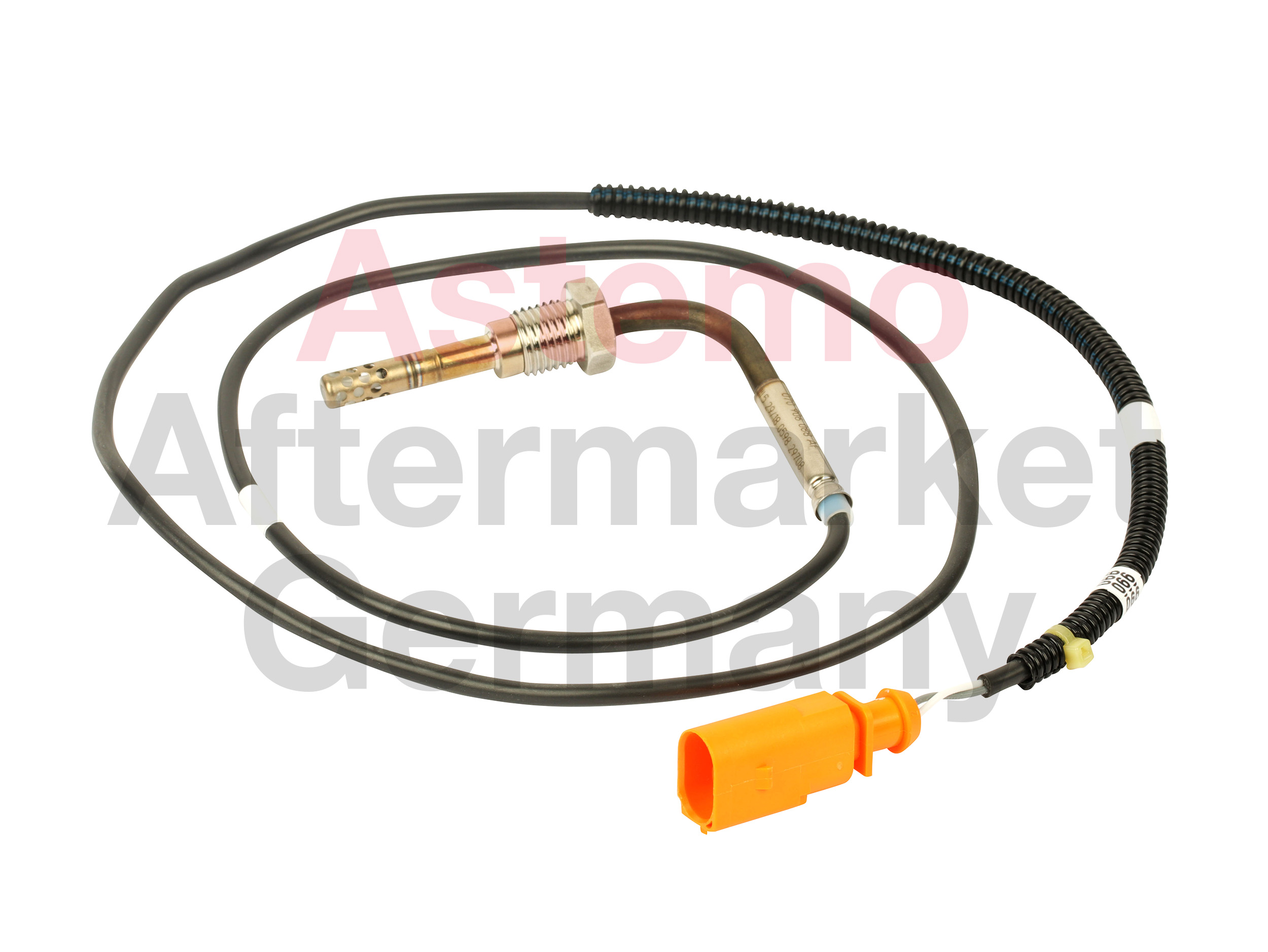 ASTEMO Sensor, udstødningsgastemperatur 2507059 efter partikelfilter for VW