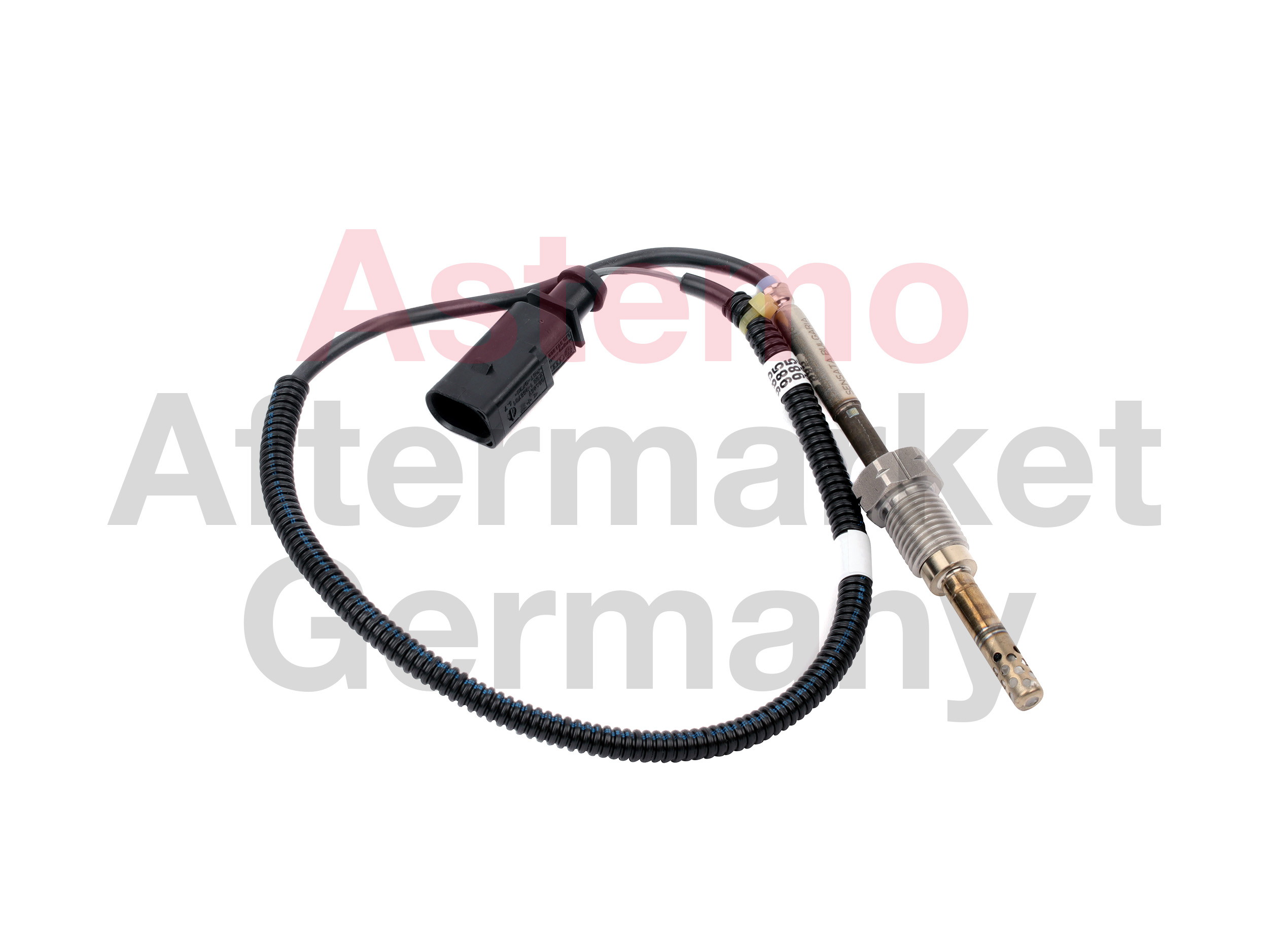 ASTEMO Sensor, udstødningsgastemperatur 2507067 før turbolader for VW