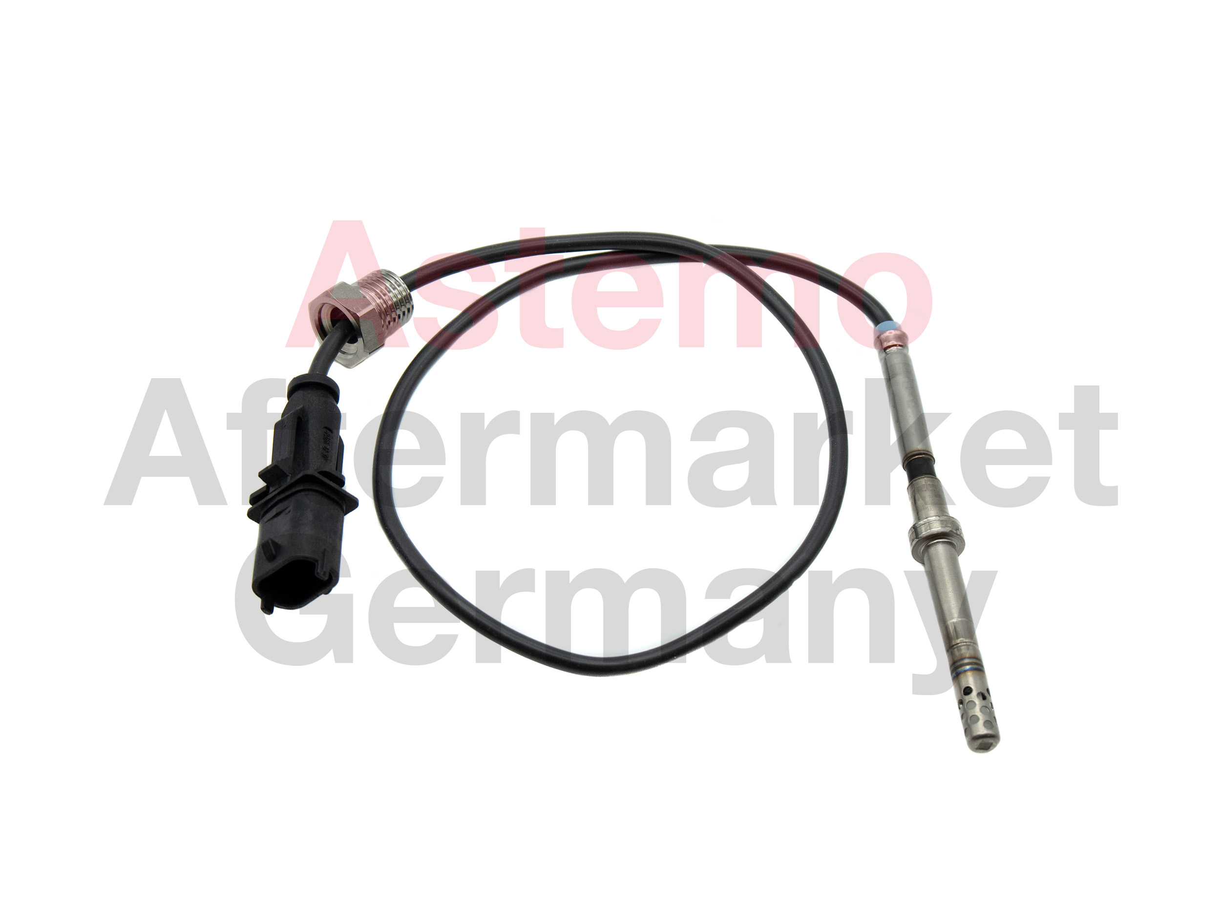 ASTEMO Sensor, udstødningsgastemperatur 2505599 foran partikelfilter for FIAT