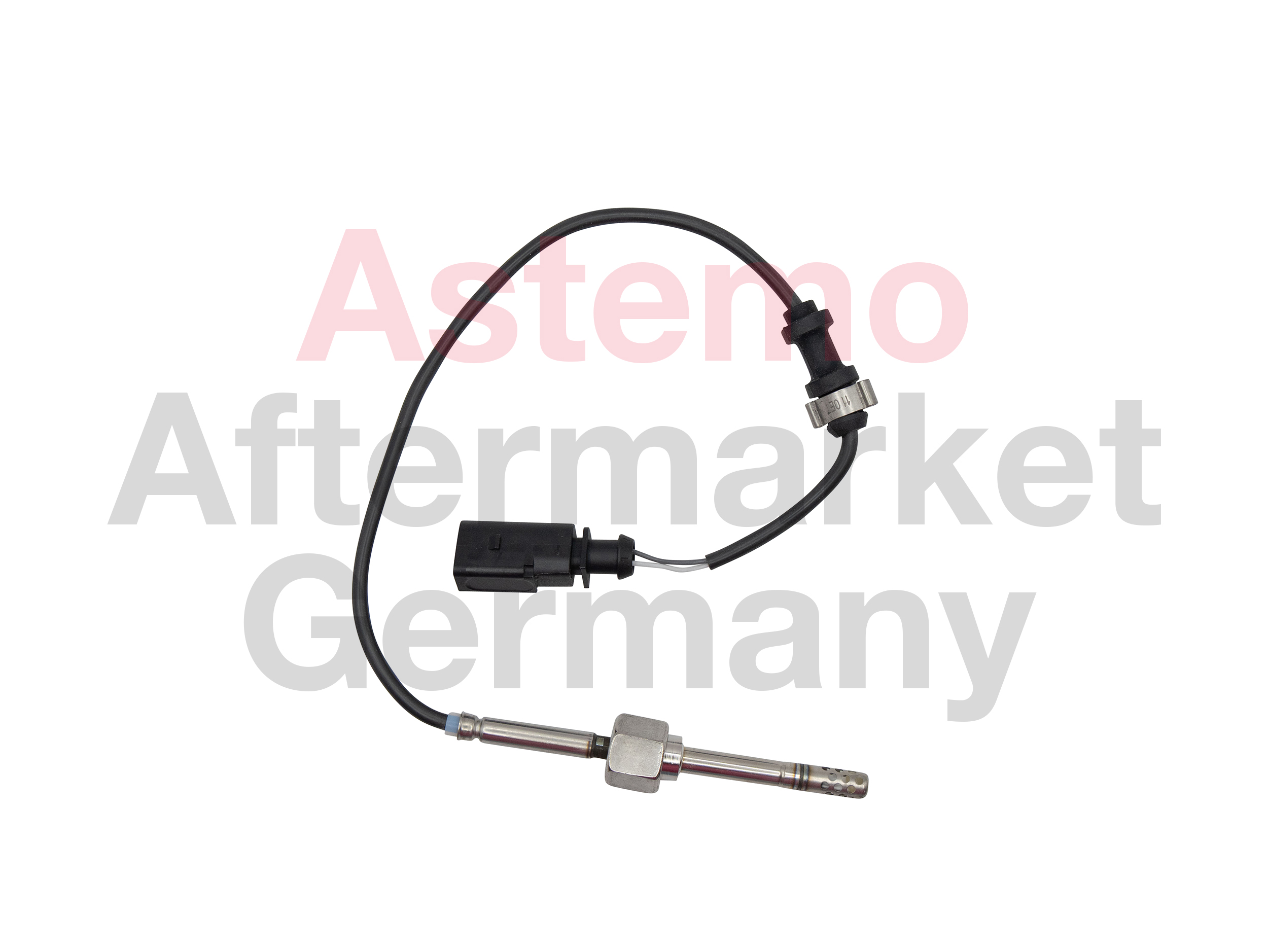 ASTEMO Sensor, udstødningsgastemperatur 2507036 foran partikelfilter for VW