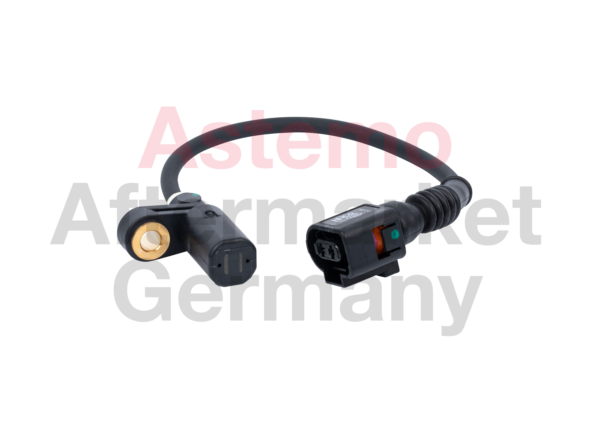 ASTEMO ABS Sensor 2501406 bagaksel for SKODA