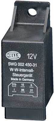 HELLA Relæ, visker/vasker interval 5wg002450311 for MERCEDES-BENZ