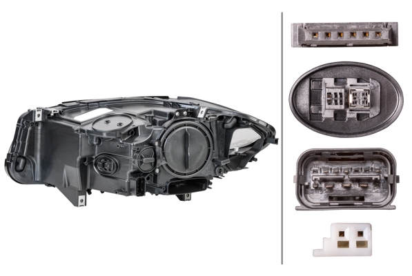 HELLA Forlygte 1ll010131541 LED højre for BMW
