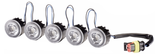 HELLA Daglygtesæt 2PT 177 696-701 LED Køretøjsfront for MAN