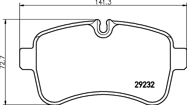 DON Bremseklodser pcp1680 for IVECO