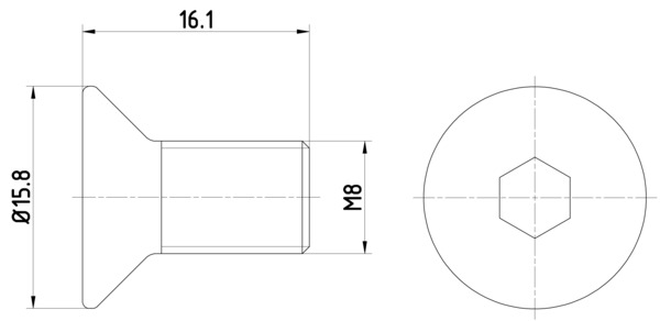 HELLA Skrue, bremseskive 8dz355209061 for FORD MAZDA MERCEDES-BENZ