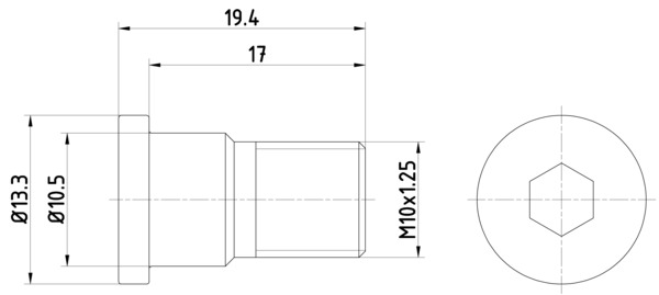 HELLA Skrue, bremseskive 8dz355209071 for VAUXHALL FIAT (GAC) OPEL