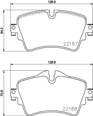 DON Bremseklodser pcp1882 for BMW MINI