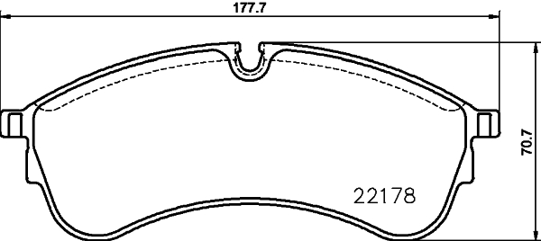DON Bremseklodser pcp1605 for VW MAN