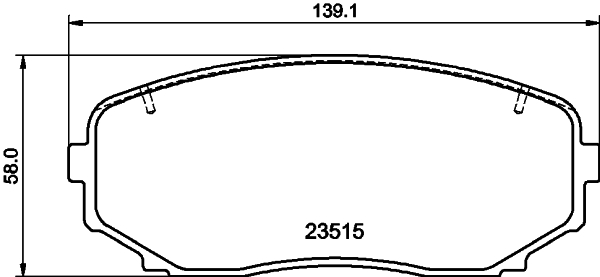 DON Bremseklodser pcp1612 for LINCOLN MAZDA FORD USA MITSUBISHI
